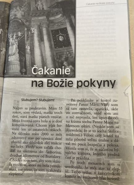 Fotografie pre Čakanie na Božie pokyny